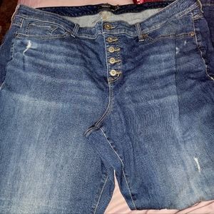 Torrid Mid-Rise Flare Size 22R Jeans